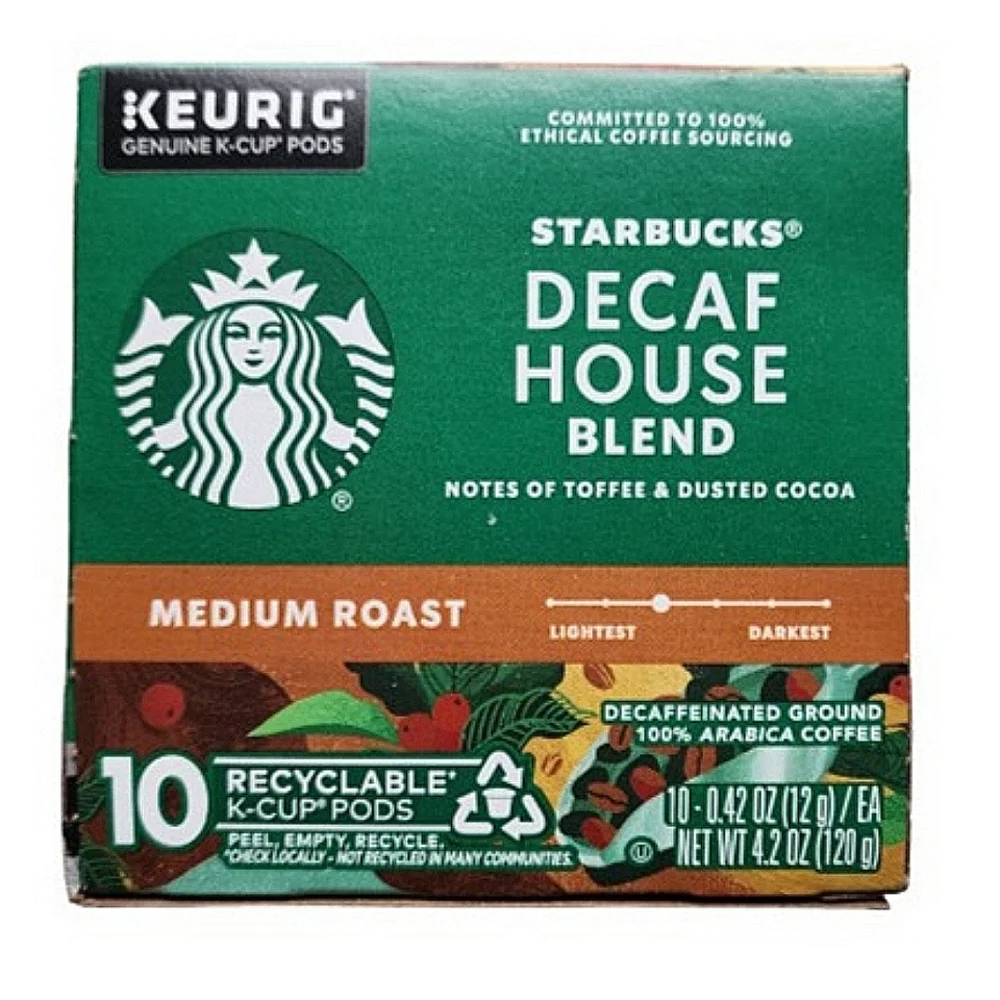 Starbucks decaf house